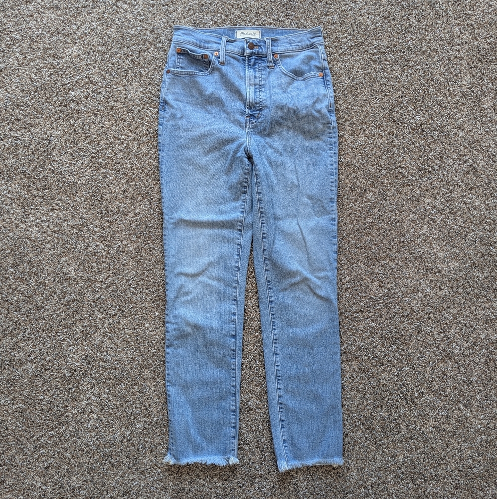 Madewell Women's High Rise Jeans - Light Blue